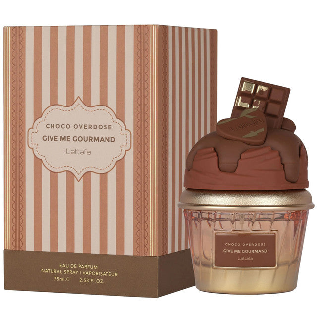 Lattafa Give Me Gourmand Choco Overdose EDP Unisex 2.53 oz