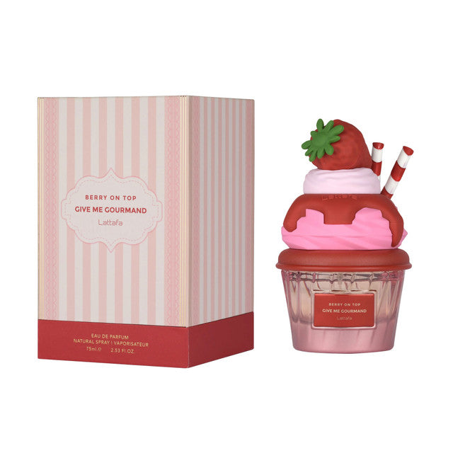 Lattafa Give Me Gourmand Berry On Top EDP Unisex 2.53 oz