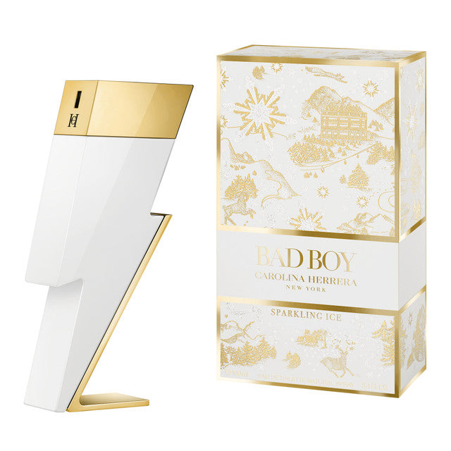 Carolina Herrera Bad Boy Sparkling Ice EDT for Men 3.4 oz